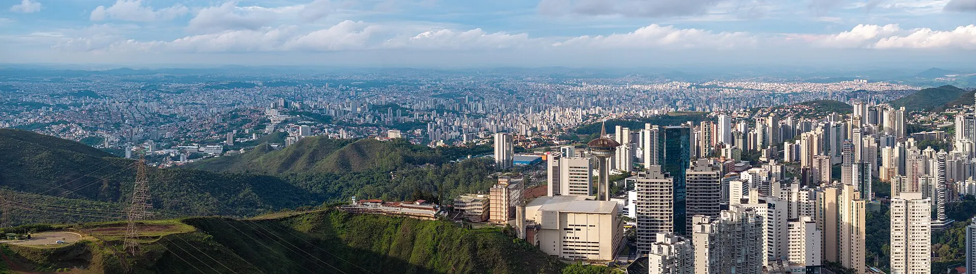Vista aérea de Belo Horizonte, Minas Gerais
